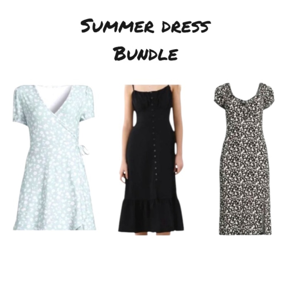 (3) Dress Bundle, Size XS, NWT & EUC